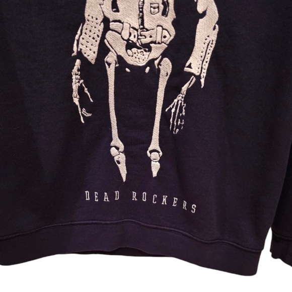 Zoe Karssen Dead Rockers Longsleeve Sweatshirt. Size XS - Picture 3 of 8